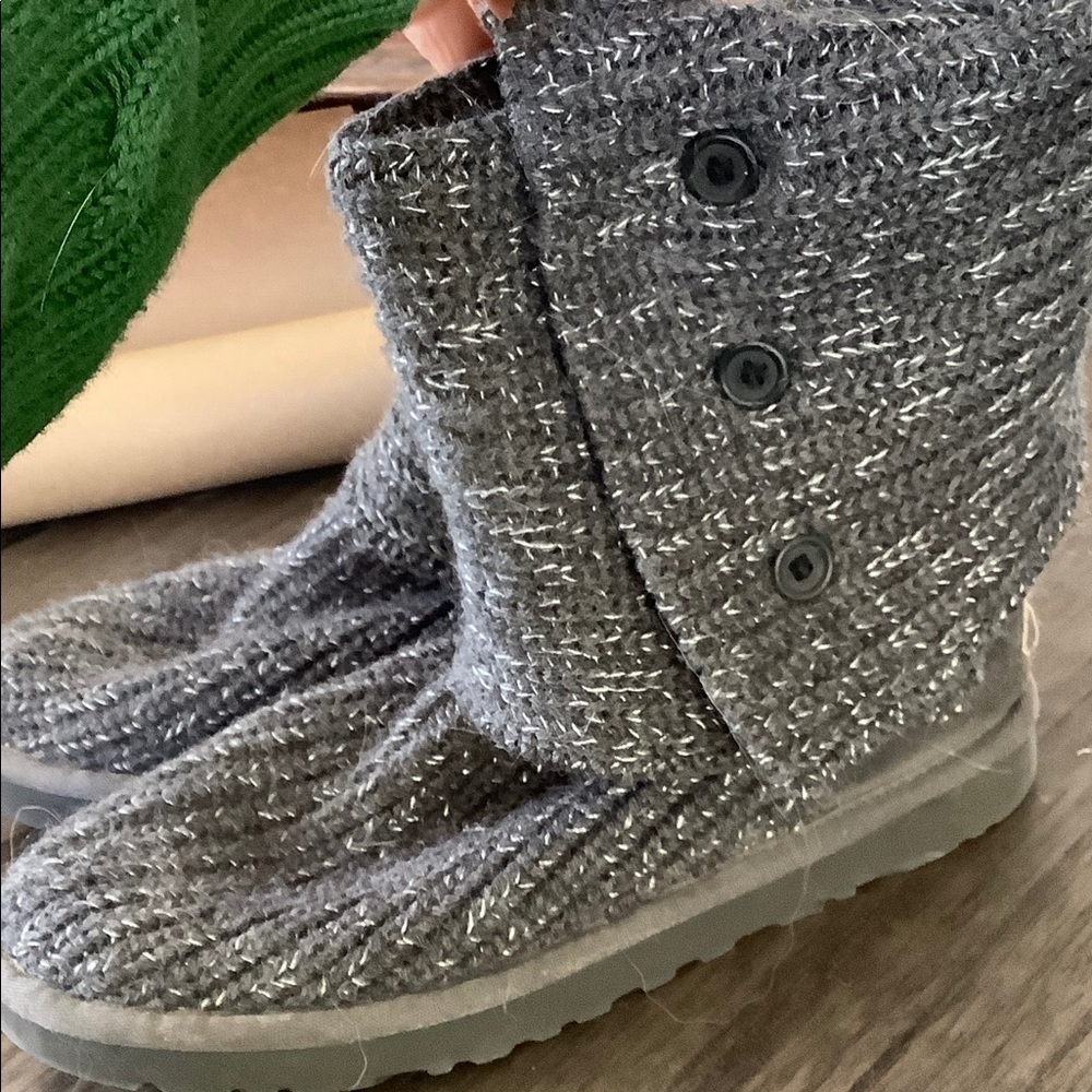 UGG Metallic Knit Boots - Picture 3 of 8